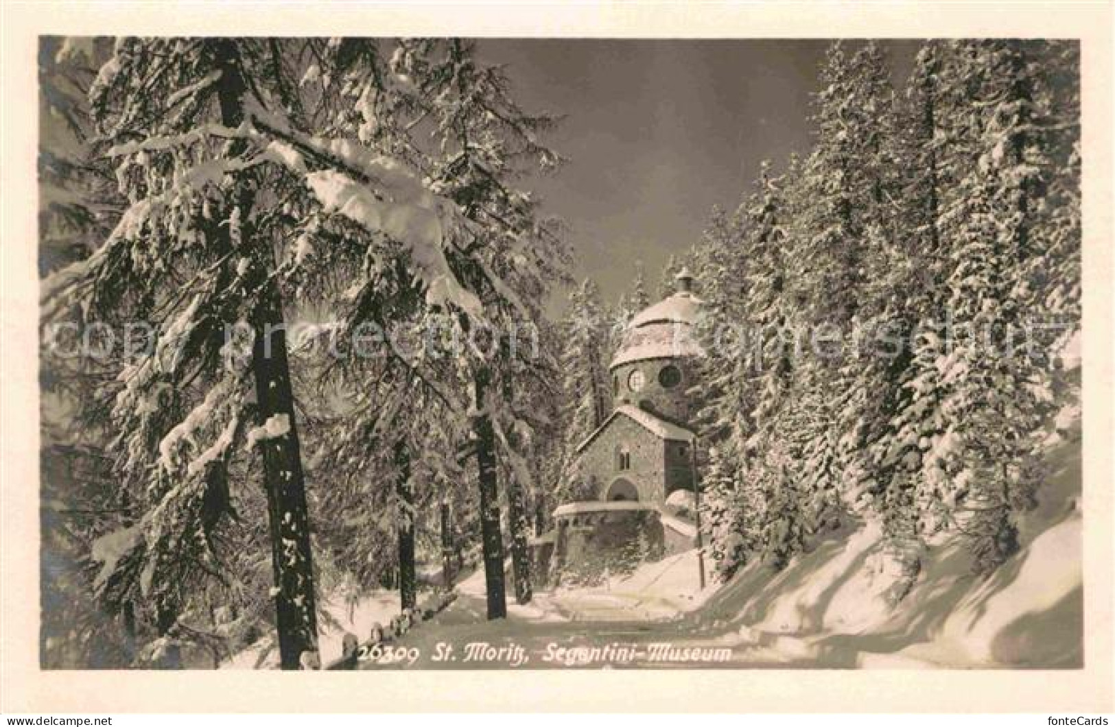 12647598 St Moritz GR Segentini Museum Winterimpressionen St Moritz - Andere & Zonder Classificatie