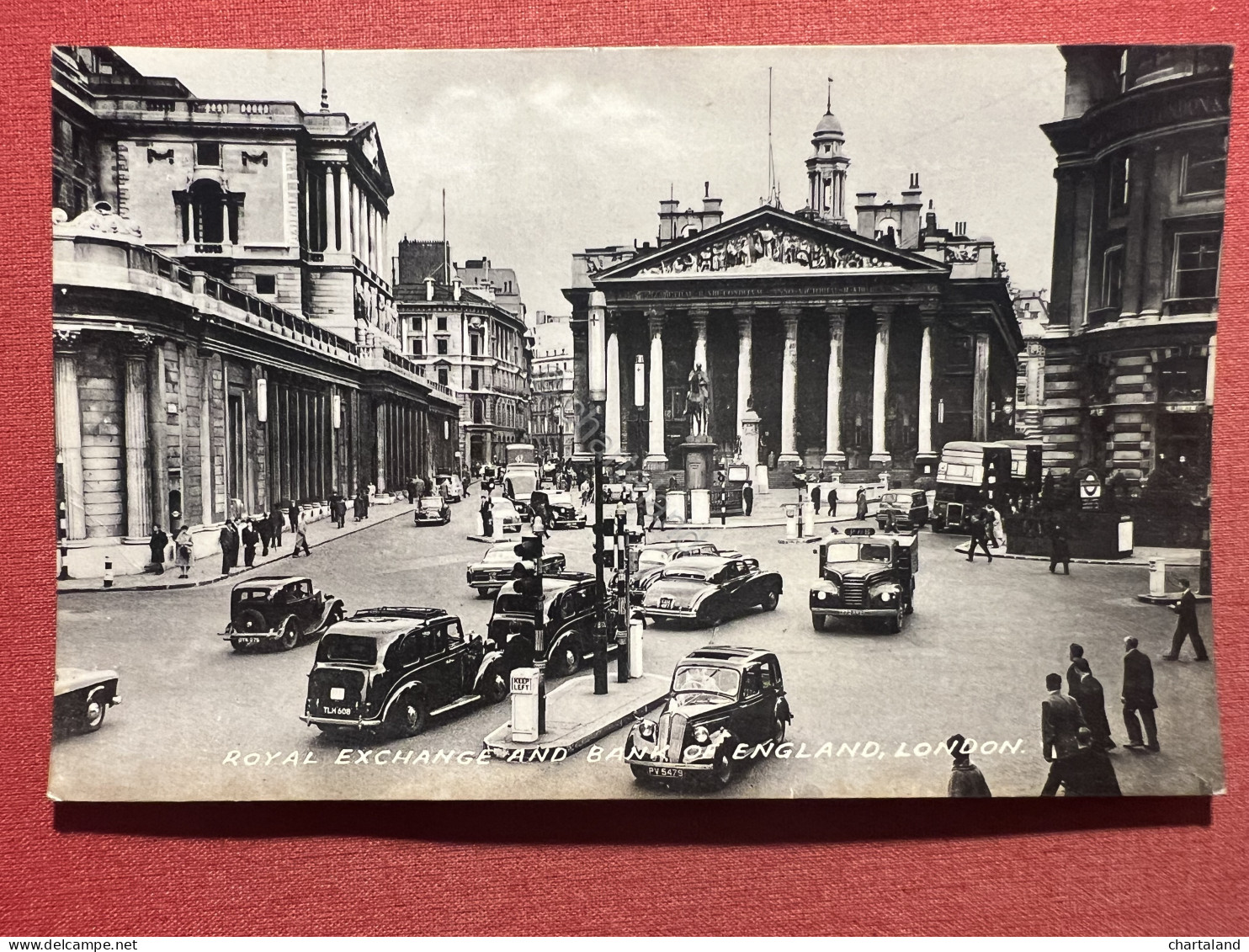 Cartolina - Royal Exchange And Bank Of England - London - 1961 - Non Classés