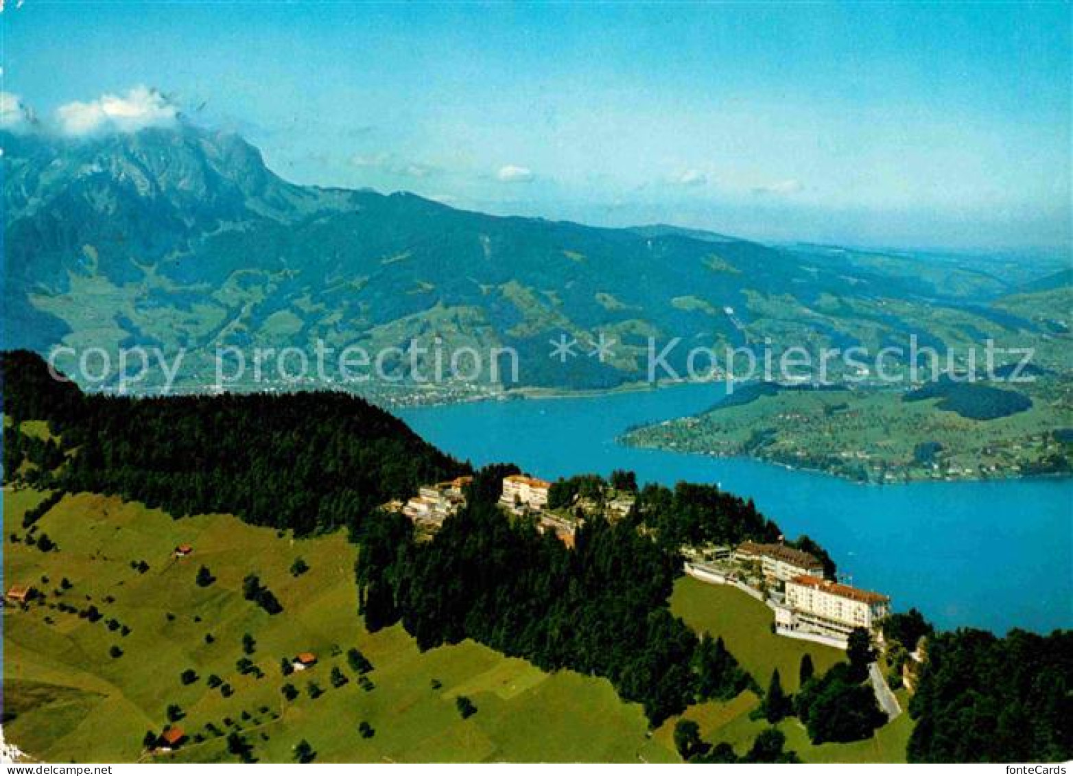 12647541 Buergenstock Hotels Mit Pilatus Fliegeraufnahme Buergenstock - Andere & Zonder Classificatie