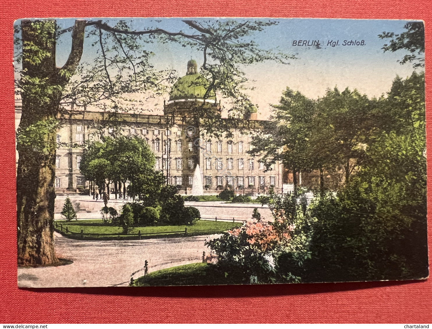 Cartolina - Berlin - Kgl. Schloss - 1920 - Sin Clasificación