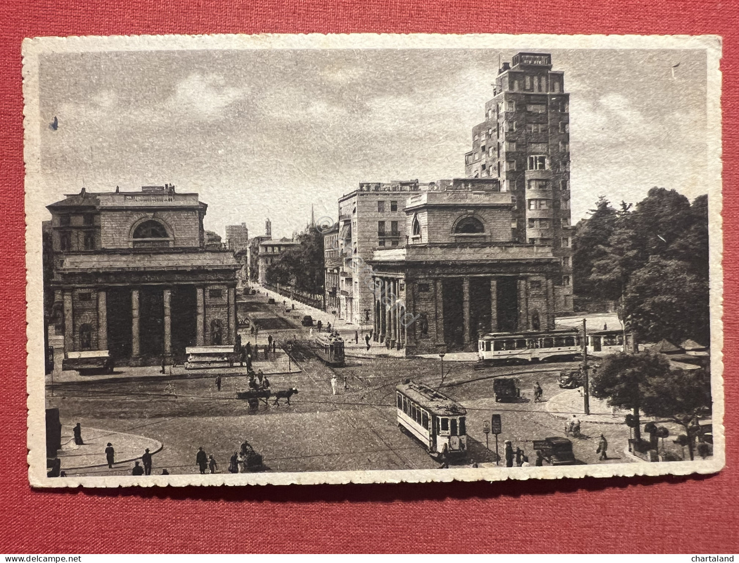 Cartolina - Milano - Piazzale G. Oberdan ( Porta Venezia ) - 1940 - Milano