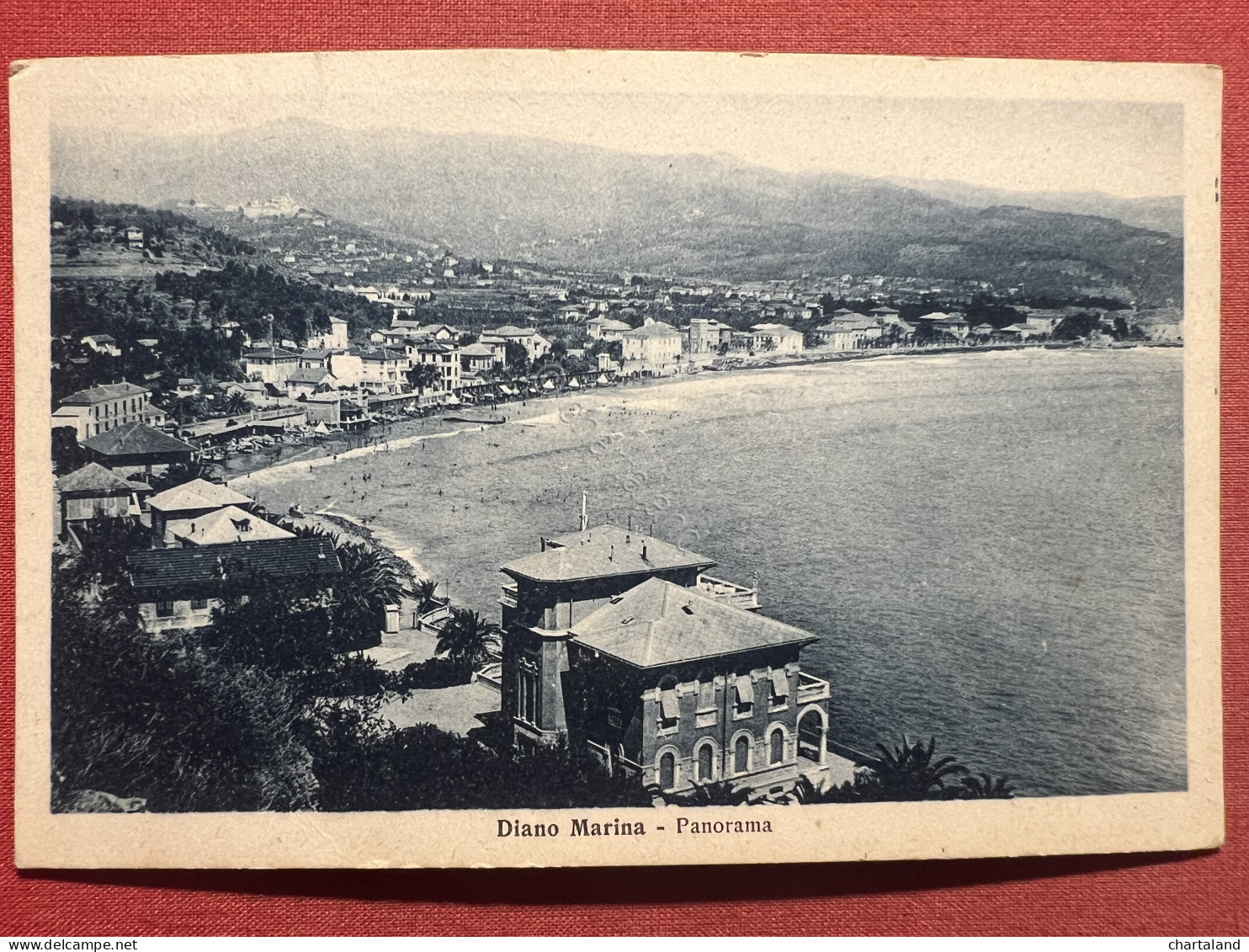 Cartolina - Diano Marina ( Imperia ) - Panorama - 1930 - Imperia