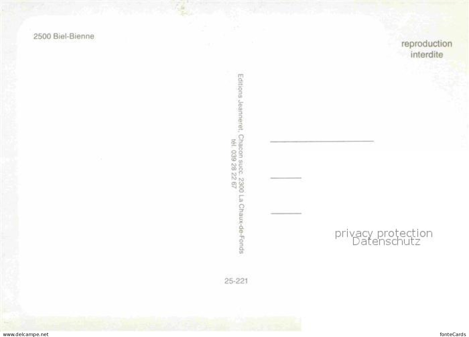 12646188 Biel Bienne Panorama Biel - Andere & Zonder Classificatie