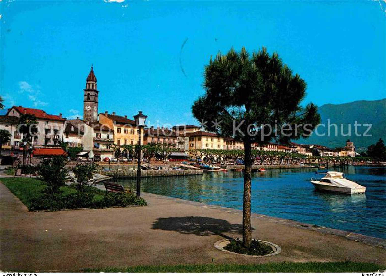 12646042 Ascona Lago Maggiore Uferpromenade Am See Ascona - Sonstige & Ohne Zuordnung