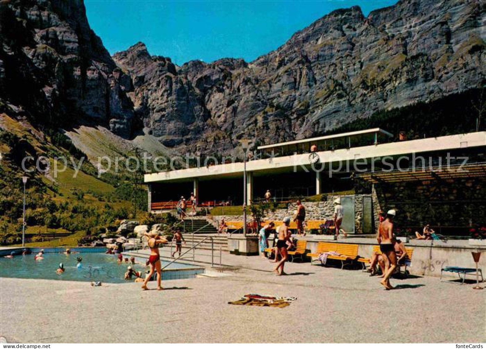 12645311 Leukerbad Thermalschwimmbad Loeche-les-Bains - Altri & Non Classificati