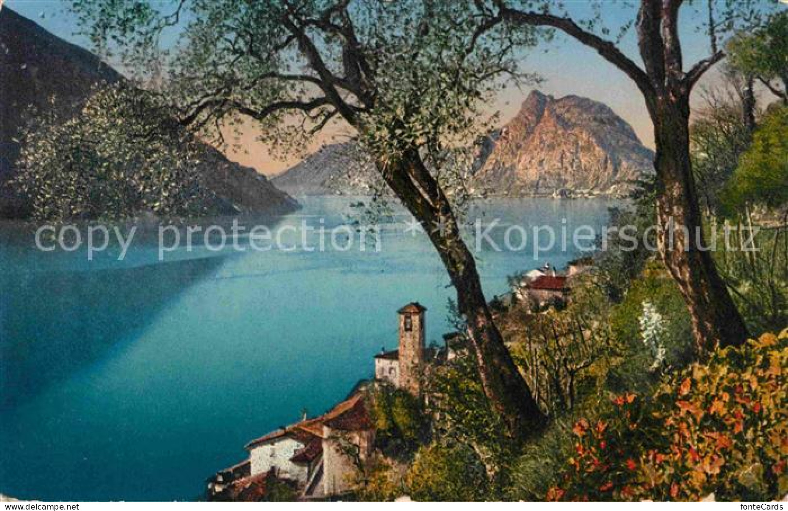 12645202 Gandria Lago Di Lugano E Monte San Salvatore Gandria - Andere & Zonder Classificatie