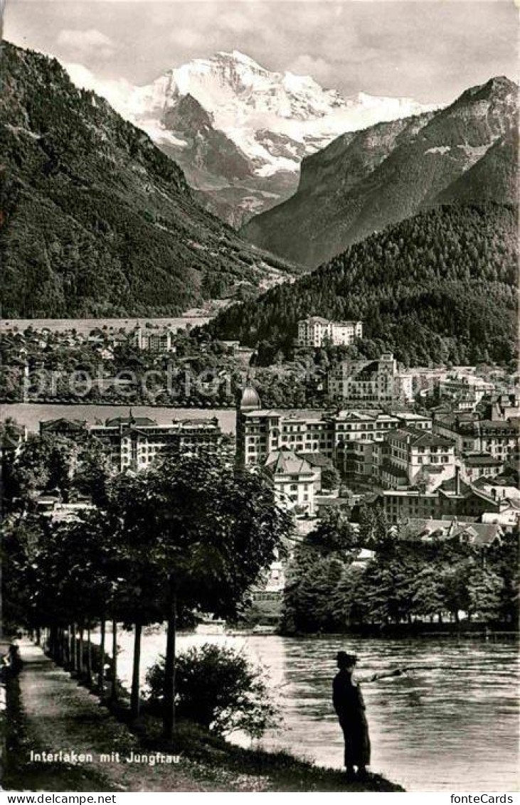 12643084 Interlaken BE Mit Blick Zur Jungfrau Berner Alpen Interlaken - Other & Unclassified