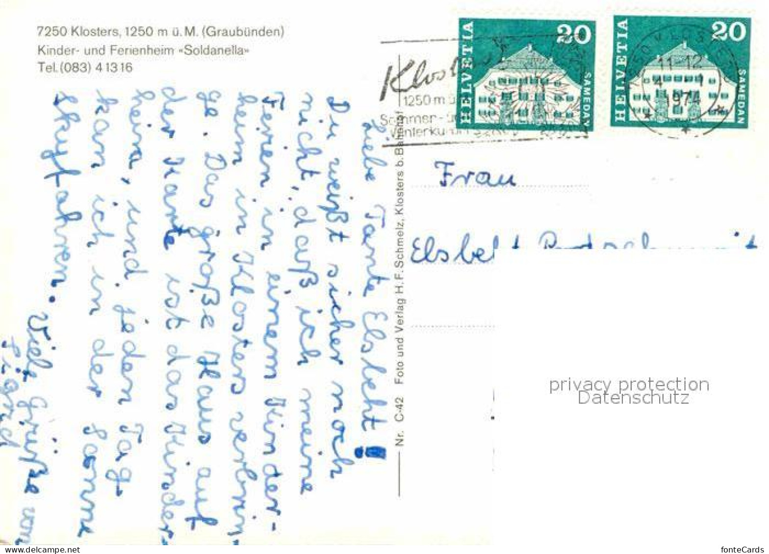 12642121 Klosters GR Kinder- Und Ferienheim Soldanella Klosters GR - Other & Unclassified