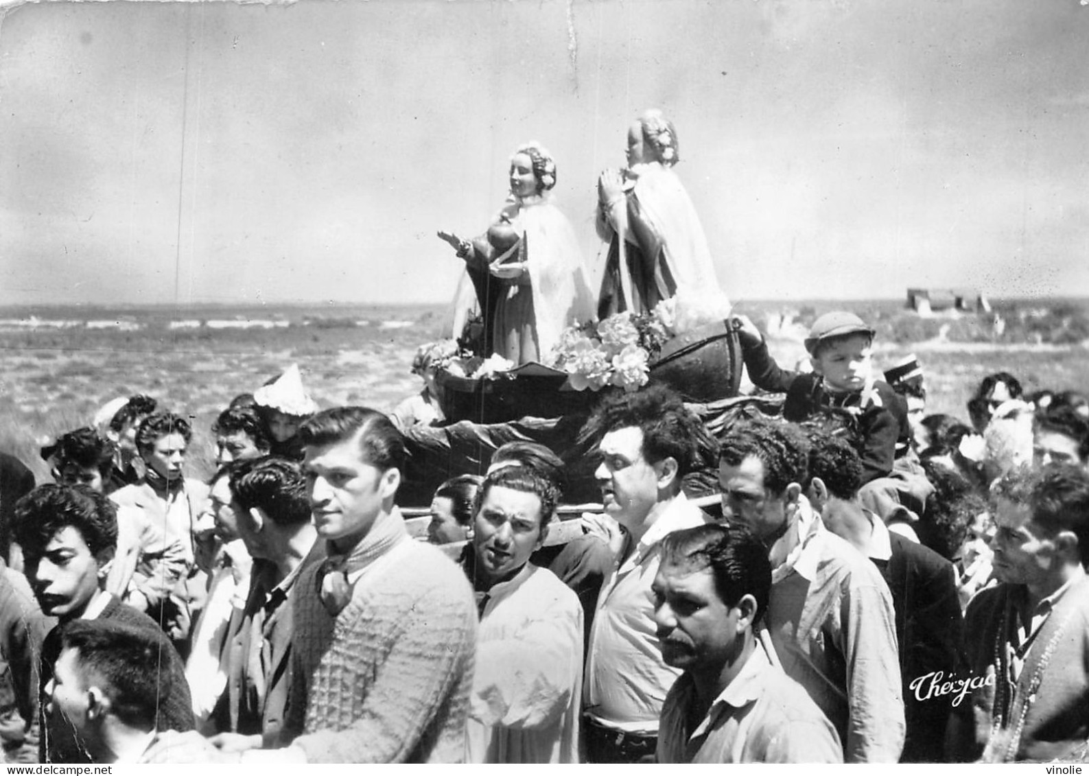 MO-24-483 : LES SAINTES-MARIES-DE-LA-MER. PROCESSION - Saintes Maries De La Mer