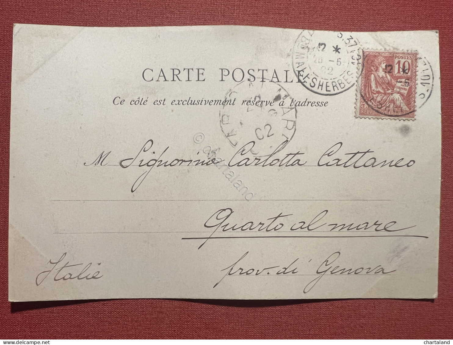 Cartolina - Paris - Parc Monceau - La Rotonde - 1902 - Ohne Zuordnung