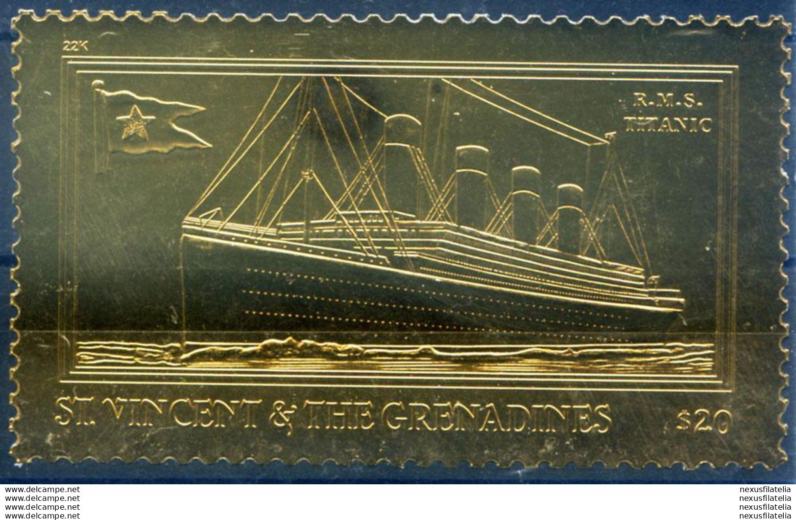 Grenadines. Titanic 1998. - St.Vincent (1979-...)