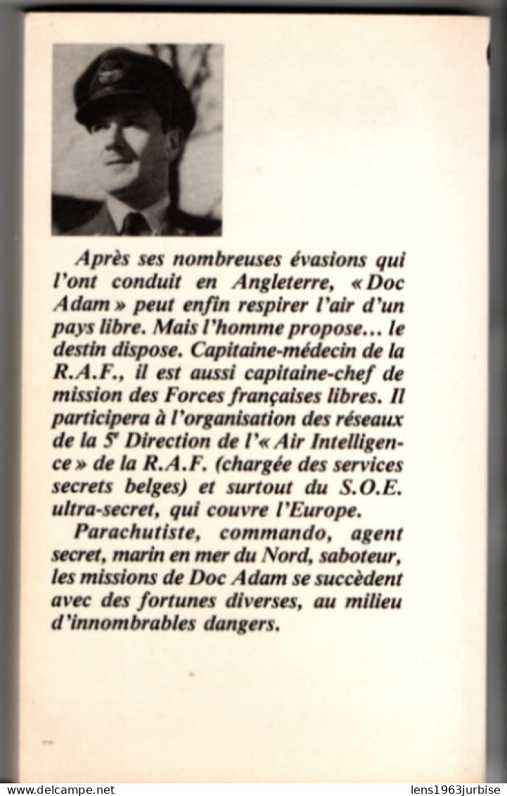 Doc Adam , Missions Fantômes ,  ( 1986 ) Militaire , Militaria , - Oorlog 1939-45