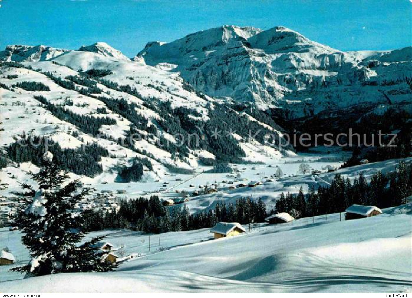 12641613 Lenk Simmental Winter Wildstrubel Dorf Lenk Simmental - Sonstige & Ohne Zuordnung