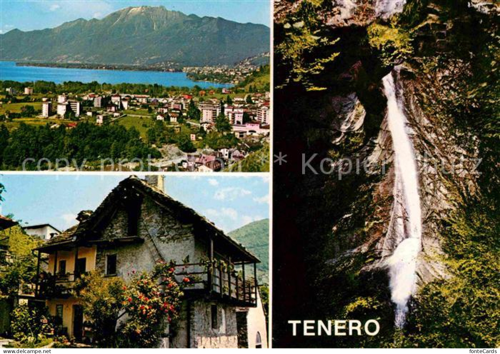 12640853 Tenero Wasserfall Lago Maggiore Tenero - Autres & Non Classés