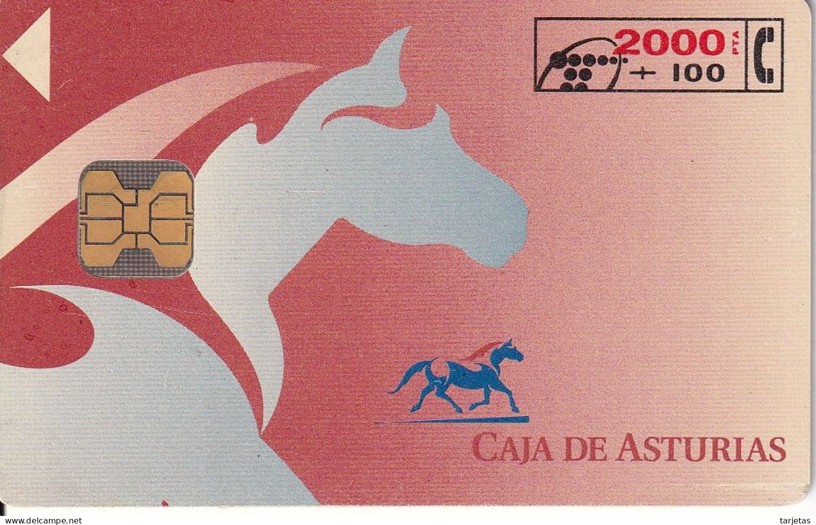 CP-021 TARJETA DE CAJA DE ASTURIAS DEL 01/94 Y TIRADA 21000 - Commemorative Pubblicitarie