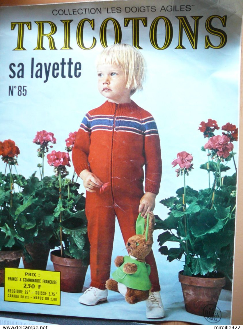 Revue Tricotons Sa Layette N°85 - Lana