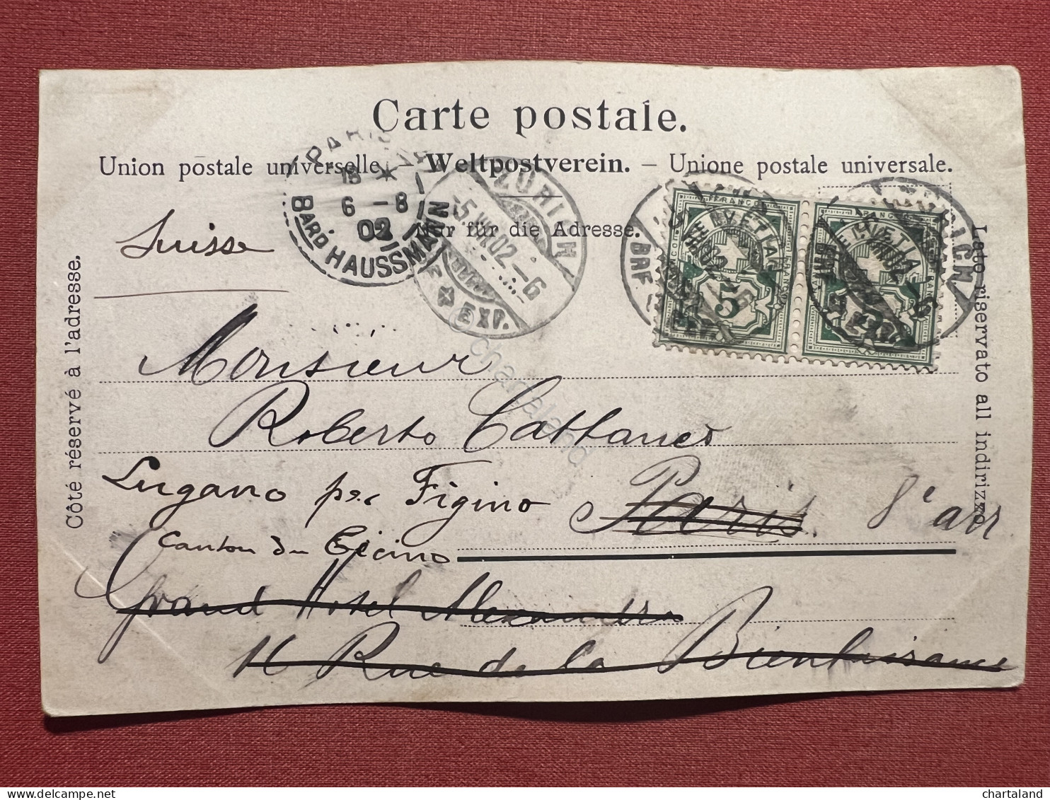 Cartolina - Zürich - Alkoholfreies Restaurant Auf Dem Zürichberg - 1902 - Unclassified