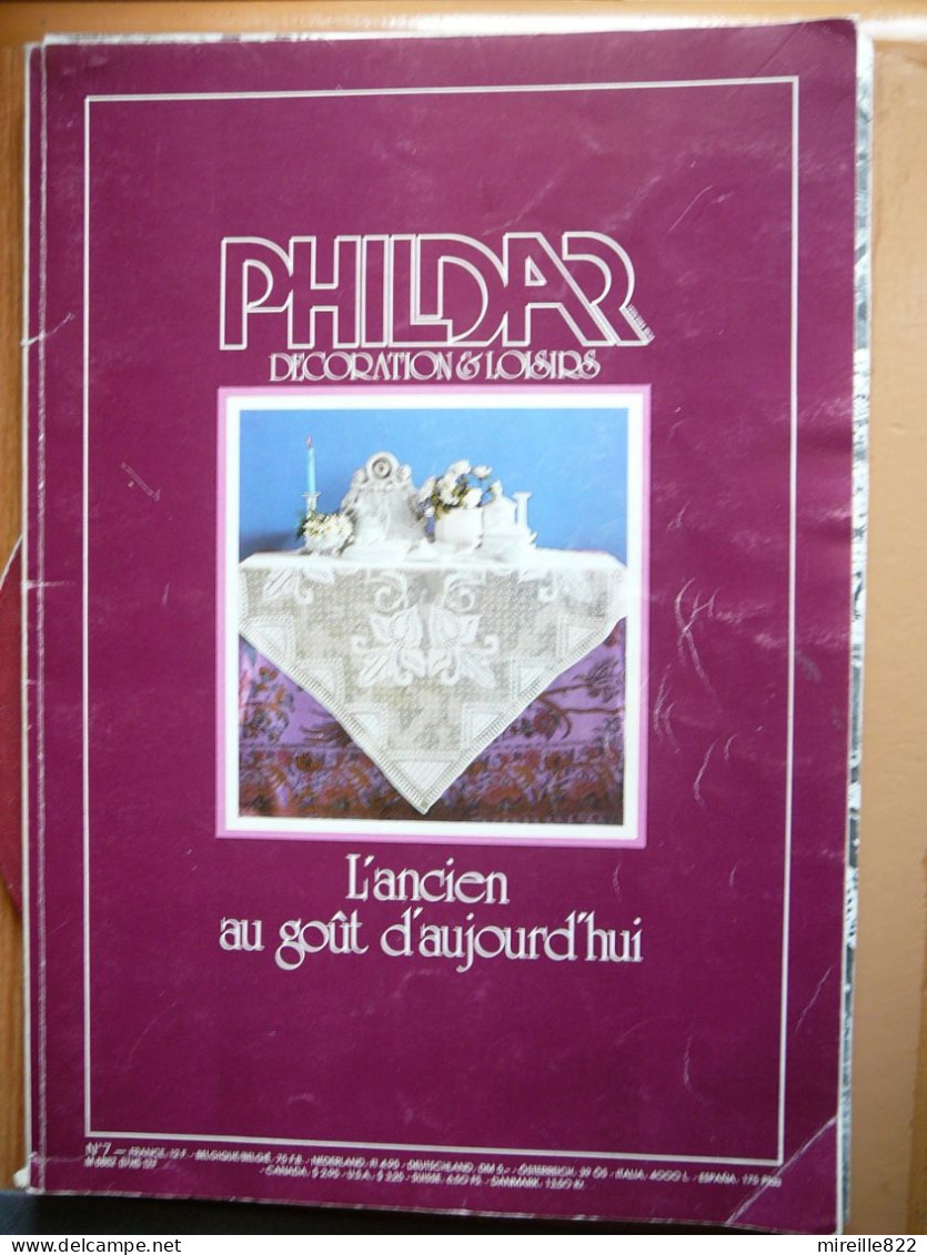 Revue Phildar  Décoration Et Loisirs  N°7 - 1981 - Stickarbeiten