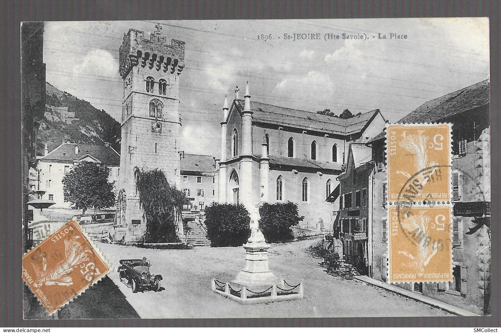 Saint Jeoire. La Place (A17p28) - Saint-Jeoire