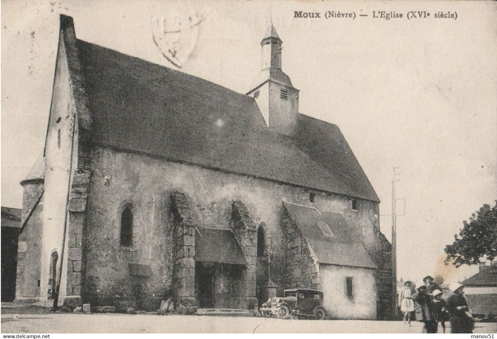 MOUX  L'église - Other & Unclassified