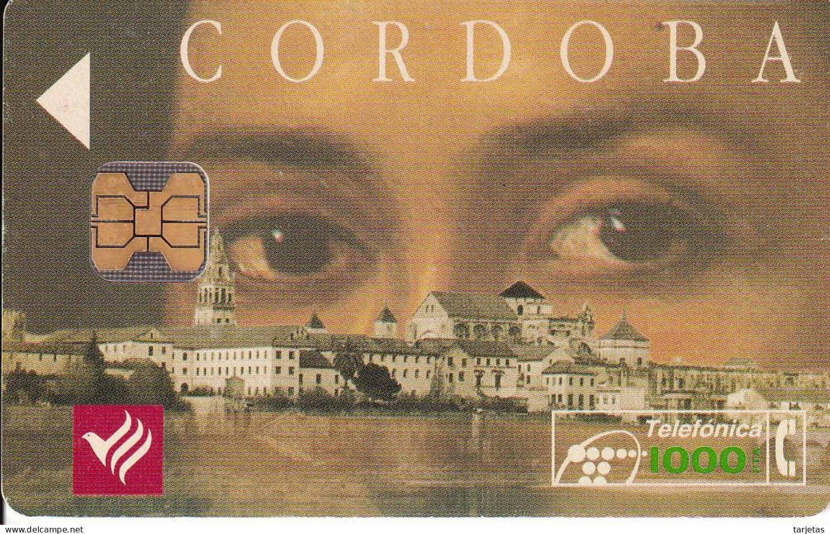 CP-022/a TARJETA DE 1000 PTAS DE CORDOBA DE FECHA 2/94 Y TIRADA ???? - Commemorative Advertisment