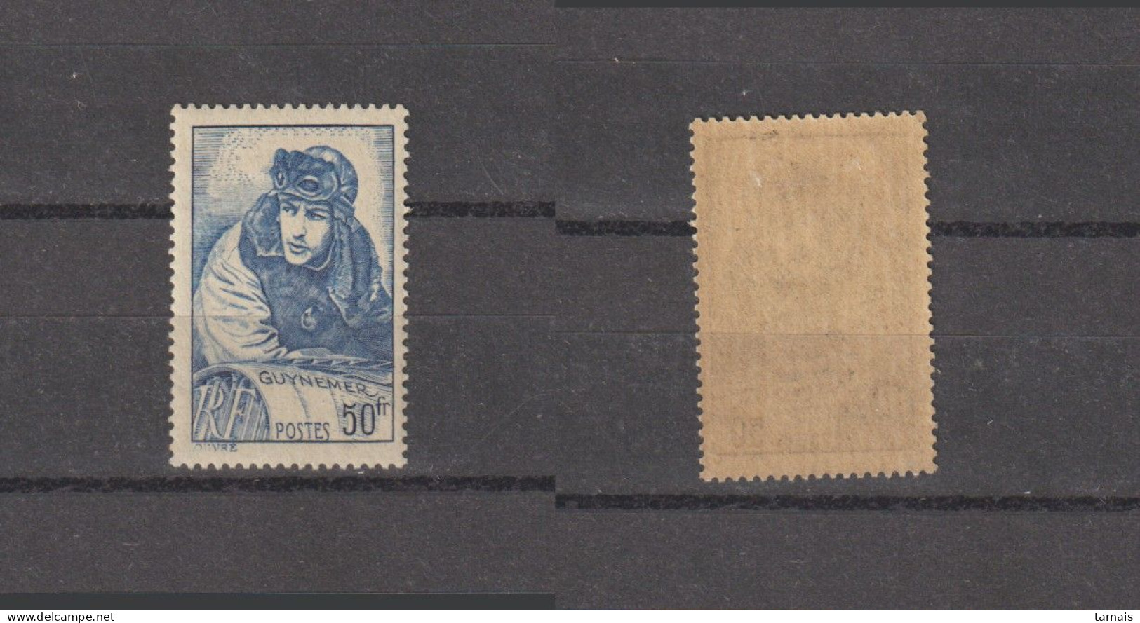 1940 N°461 Guynemer Neuf * (lot 493) - Unused Stamps