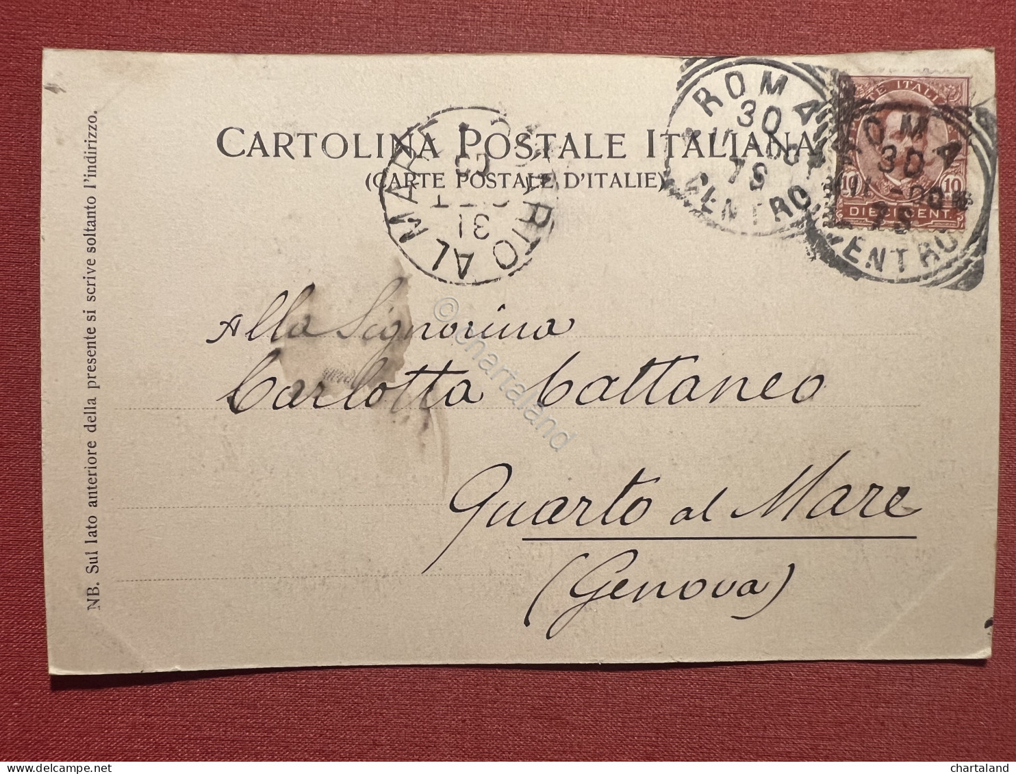 Cartolina - Roma - Il Campidoglio - 1900 - Otros & Sin Clasificación