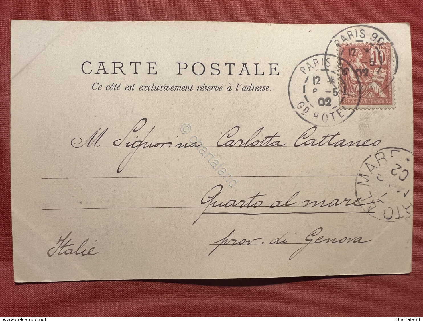 Cartolina - Paris - Galerie Des Machines - Facade - 1902 - Ohne Zuordnung