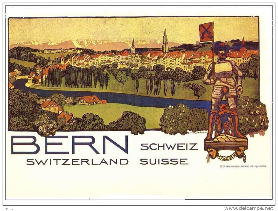 Suisse, BE Berne,  Bern 1905, Litho, Reproduction - Bern