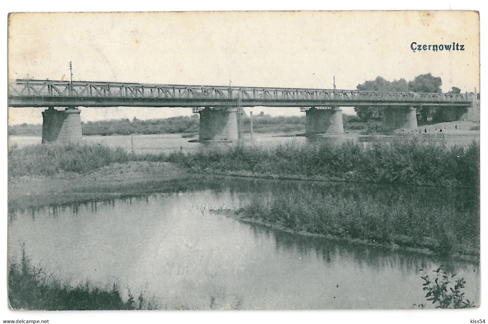 UK 29 - 11256 CZERNOWITZ, Bukowina, Ukraine, Bridge - Old Postcard - Used - 1918 - Ucraina