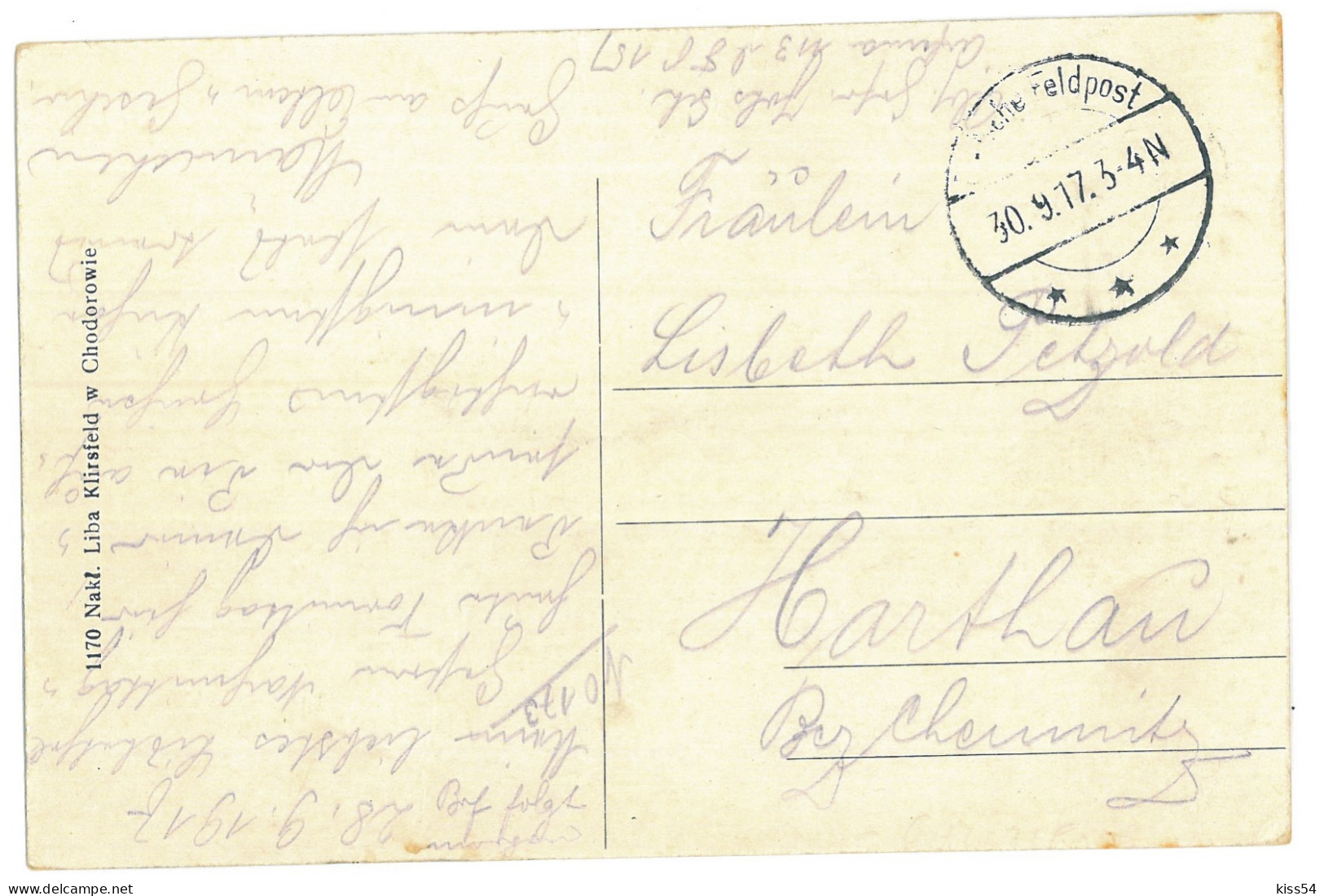 UK 29 - 23534 HODORIV, Lvov, Market, Ukraine - Old Postcard, CENSOR - Used - 1917 - Ucrania