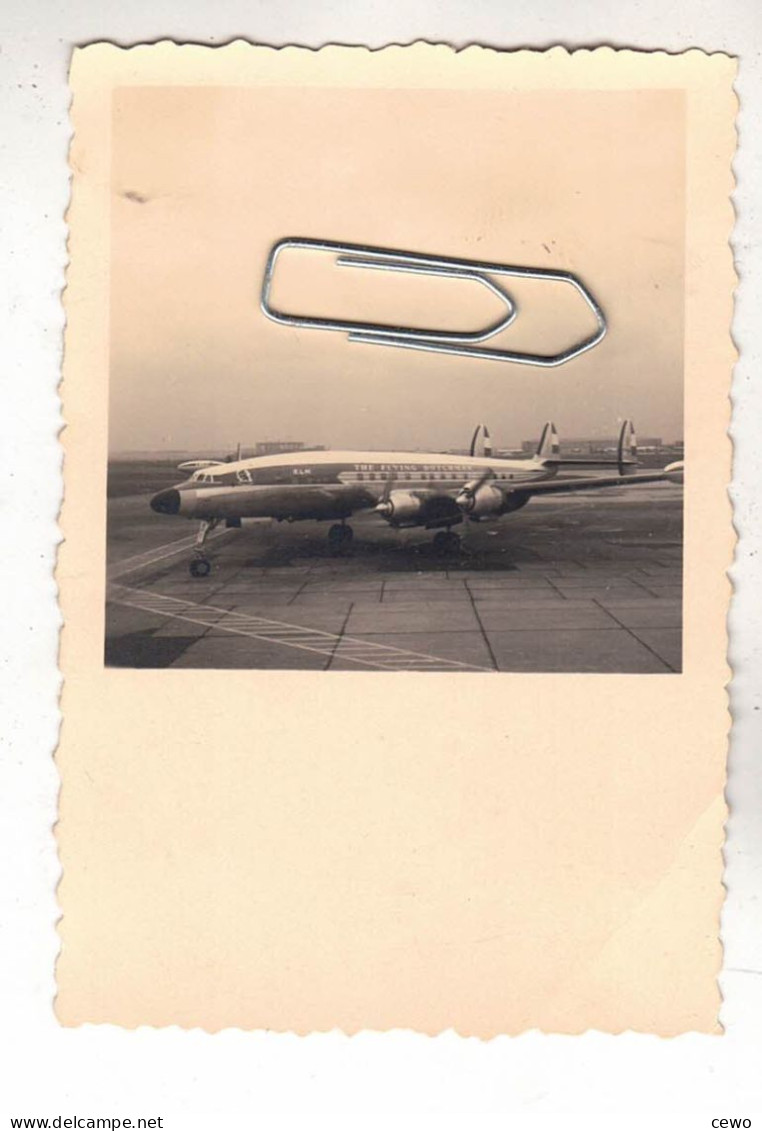 PHOTO  AVION  AVIATION   LOCKHEED SUPER CONSTELLATION - Luchtvaart