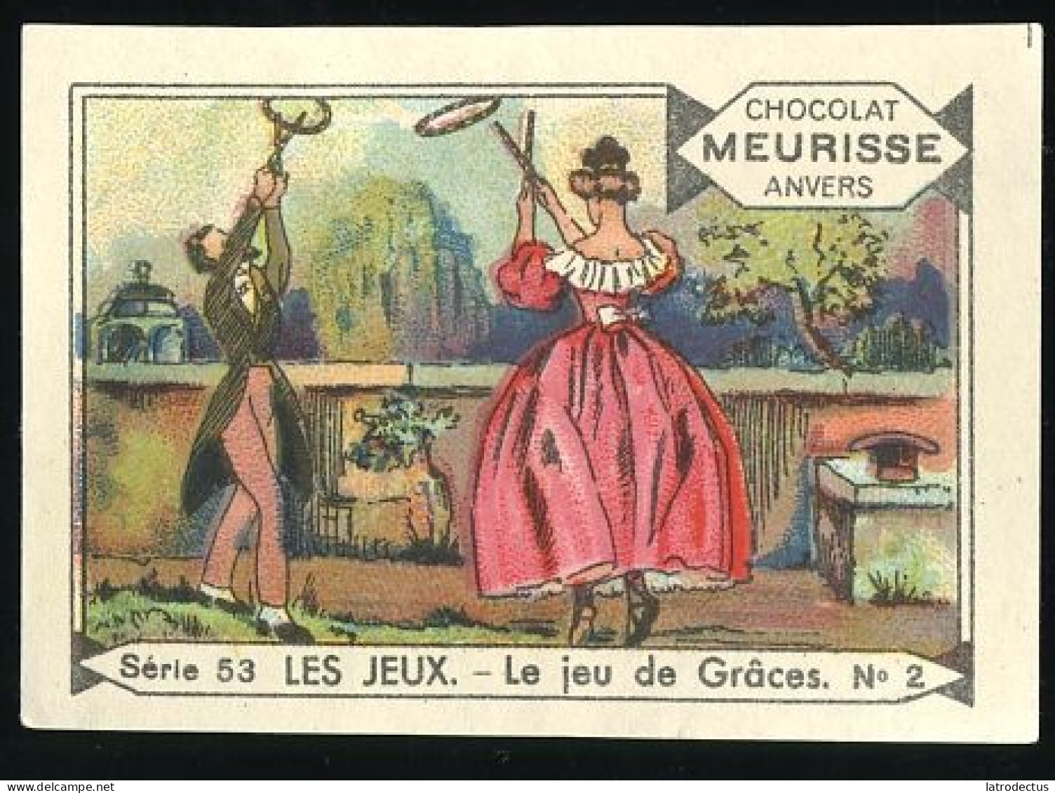 Meurisse - Ca 1930 - 53 - Les Jeux, Games - 2 - Le Jeu De Grâces, The Game Of Graces - Andere & Zonder Classificatie