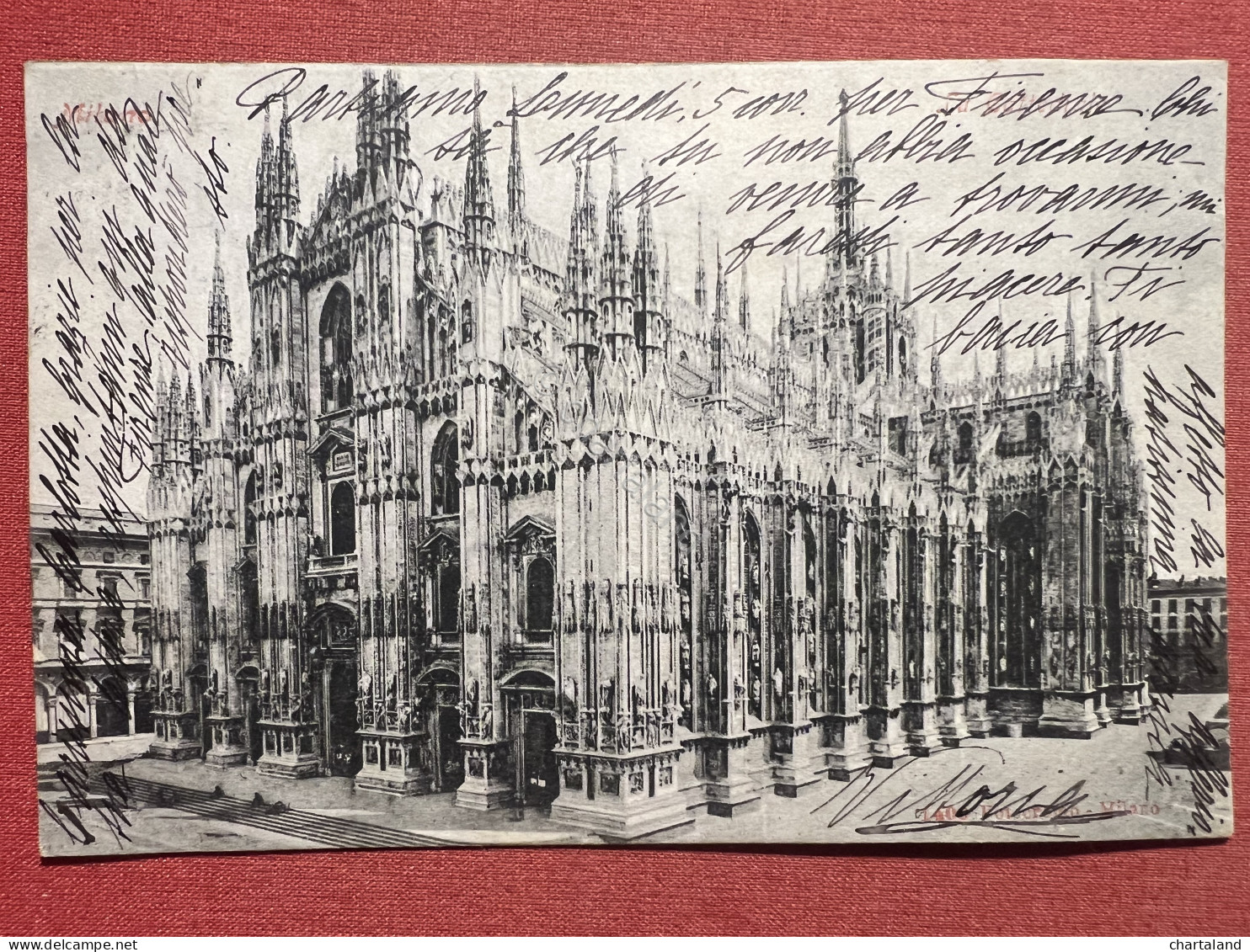 Cartolina - Milano - La Cattedrale - 1900 - Milano