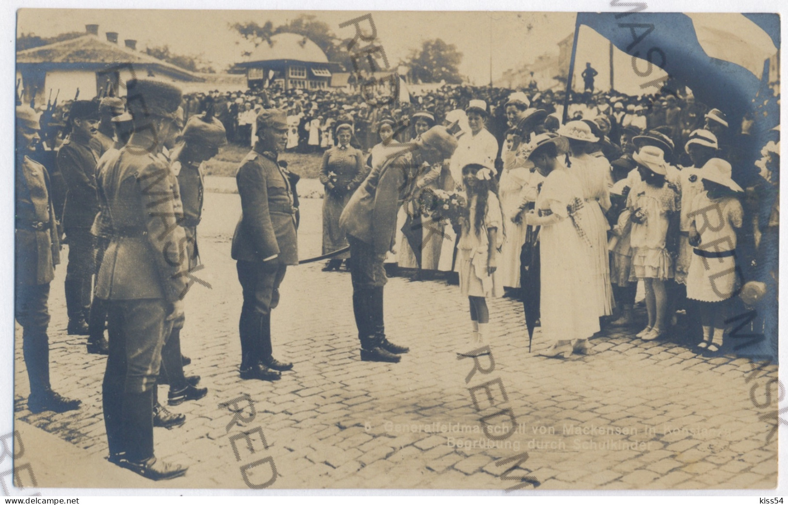 RO 87 - 8430 CONSTANTA, G-ral MACKENSEN, Parade - Old Postcard, Real PHOTO - Unused - Roemenië