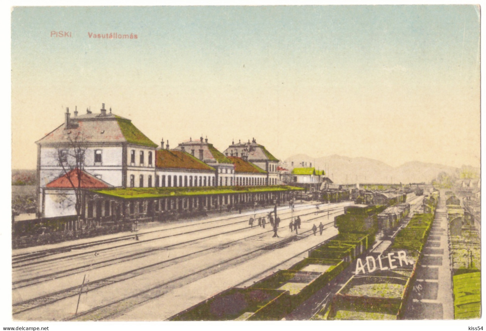 RO 87 - 21144 SIMERIA, Hunedoara, Railway Station, Romania - Old Postcard - Unused - Roumanie