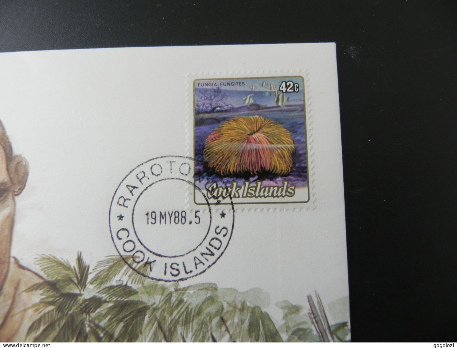 Cook Islands 50 Cents 1987 - Islas Cook