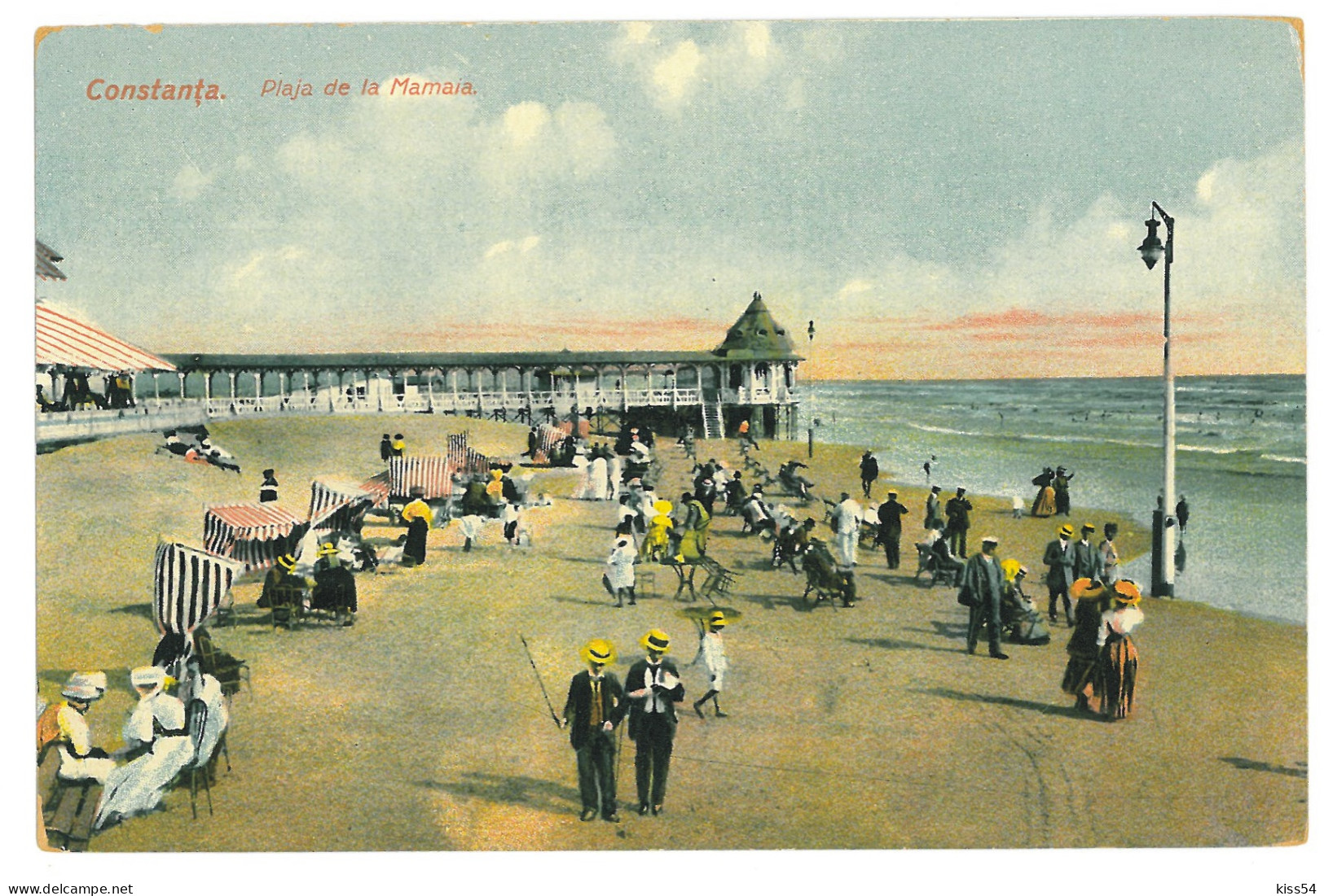 RO 87 - 23721 CONSTANTA, Mamaia Beach, Romania - Old Postcard - Unused - Roumanie