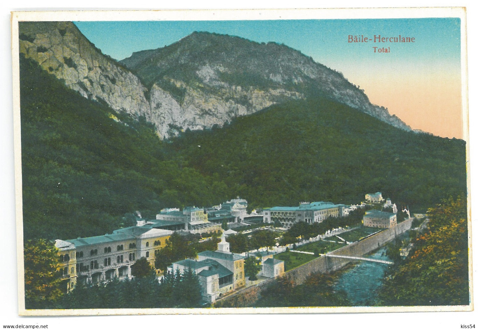 RO 87 - 25072 Baile HERCULANE, Panorama, Romania - Old Postcard - Unused - Rumänien