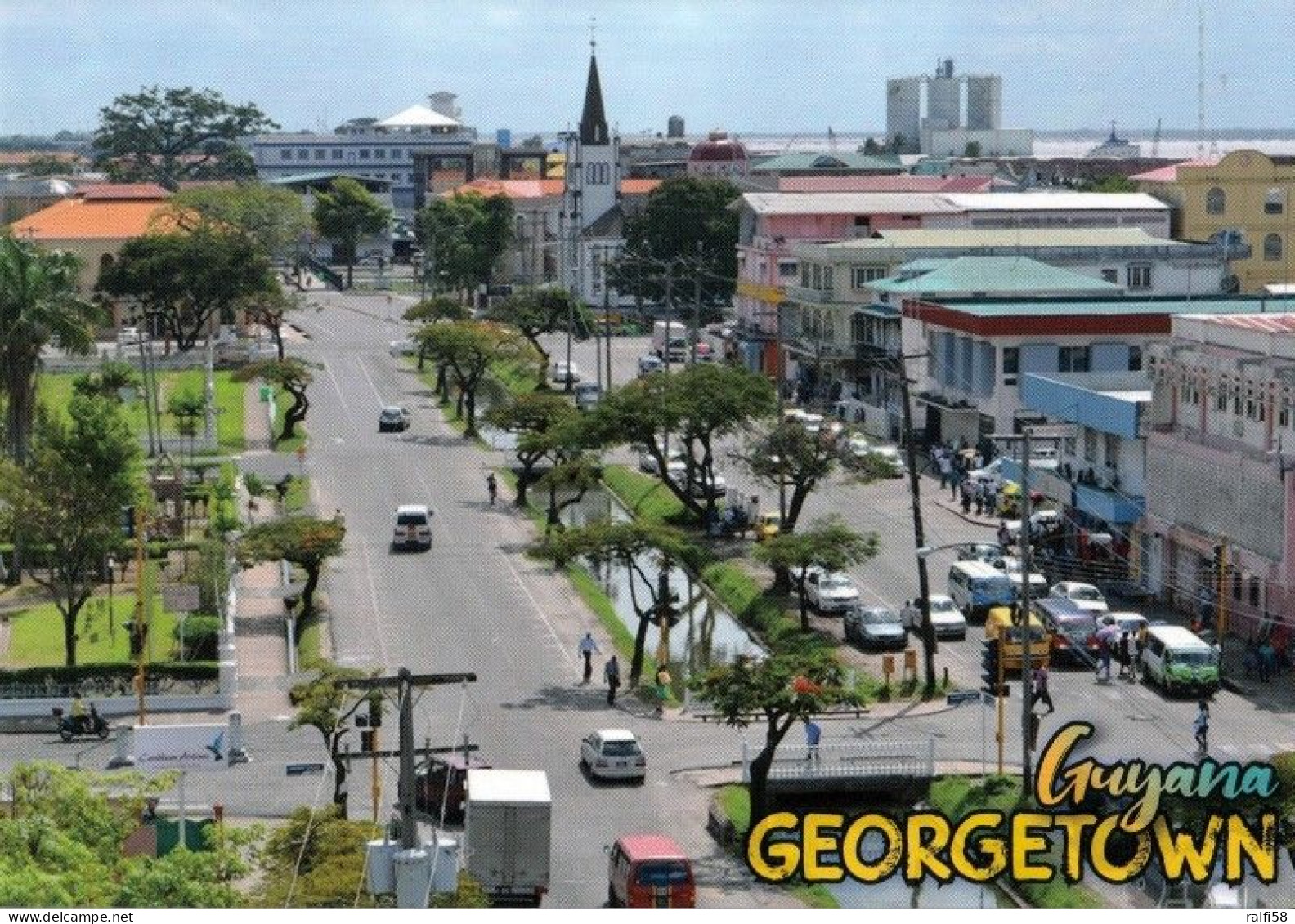 1 AK Guyana / Ehemals Britisch-Guayana * Ansicht Von Georgetown Der Hauptstadt Von Guyana * - Guyana (ex Guyana Britannica)