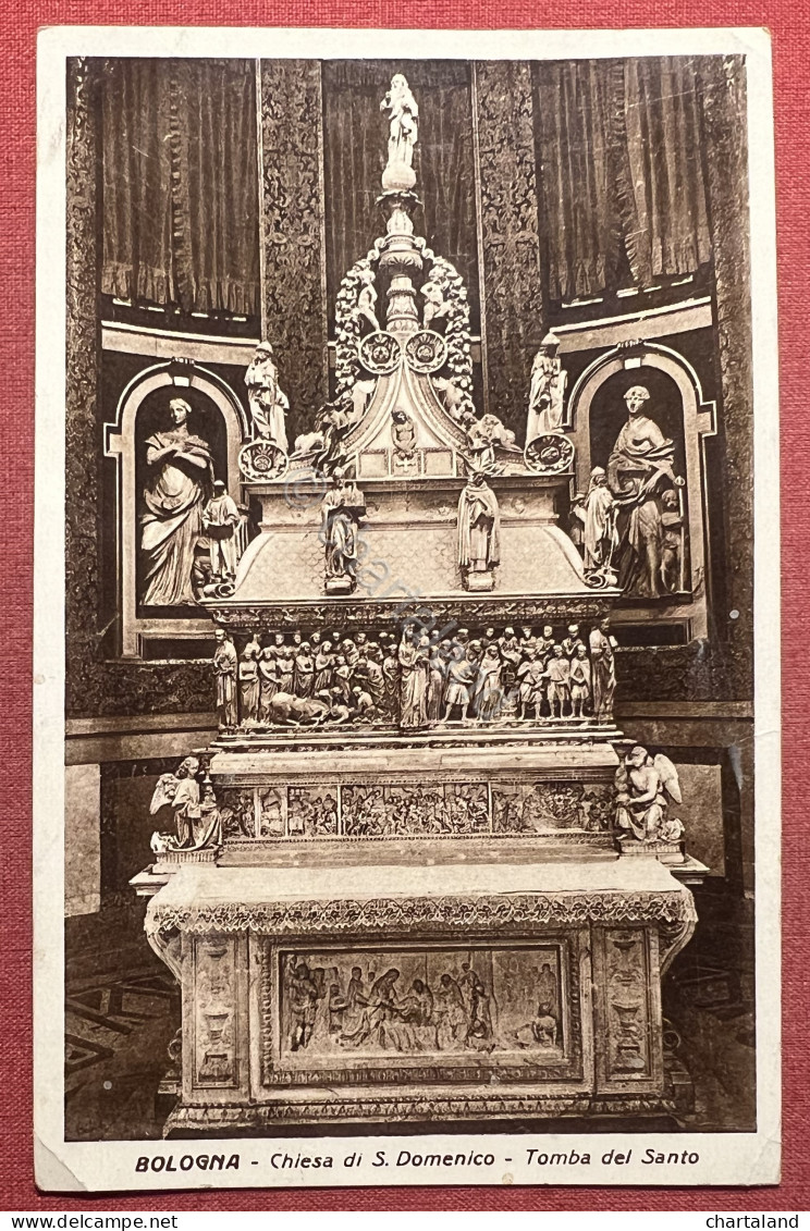 Cartolina - Bologna - Chiesa Di S. Domenico - Tomba Del Santo - 1948 - Bologna