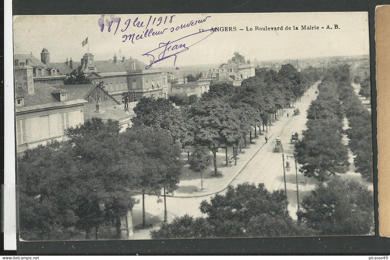 Maine Et Loire , Angers , Le Boulevard De La Mairie - Angers