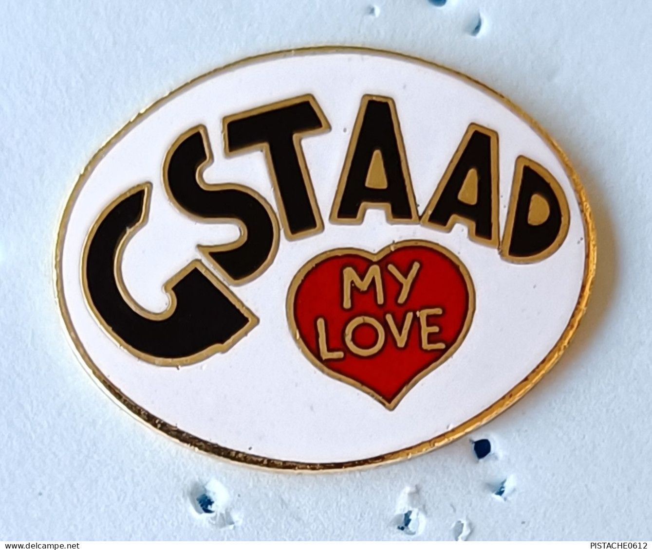 Pin's GSTAAD My Love Suisse - Steden