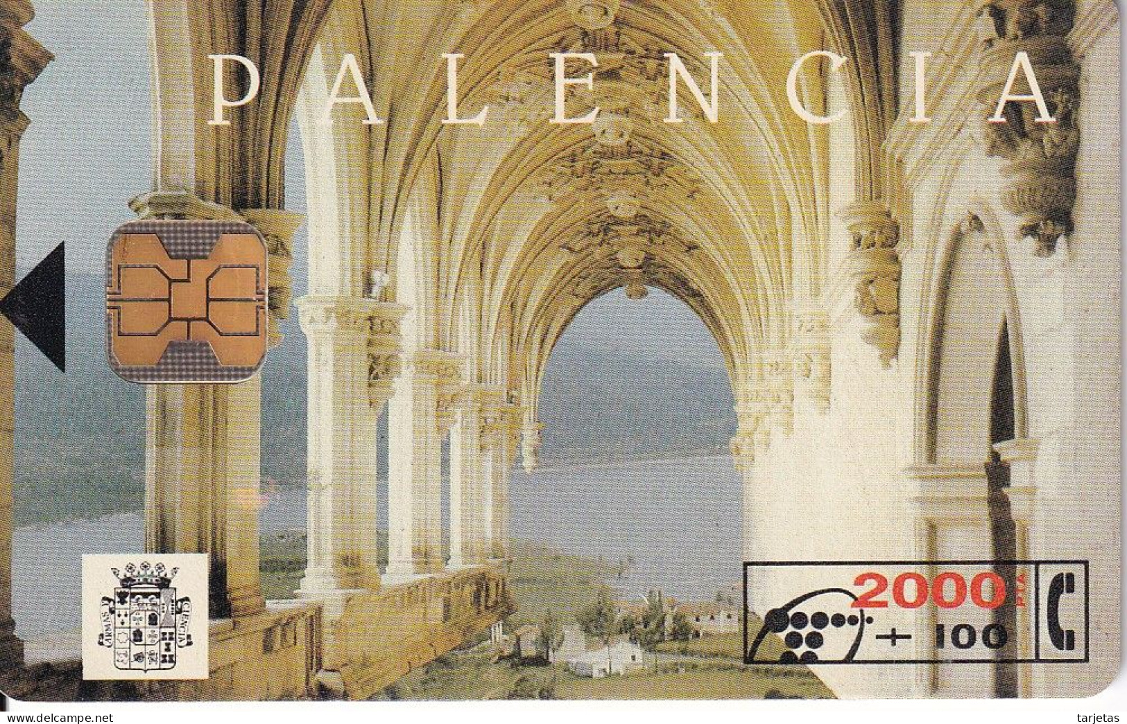 CP-027 TARJETA DE PALENCIA DE 2000 PTAS DEL 06/94 Y TIRADA 3500 - Commémoratives Publicitaires