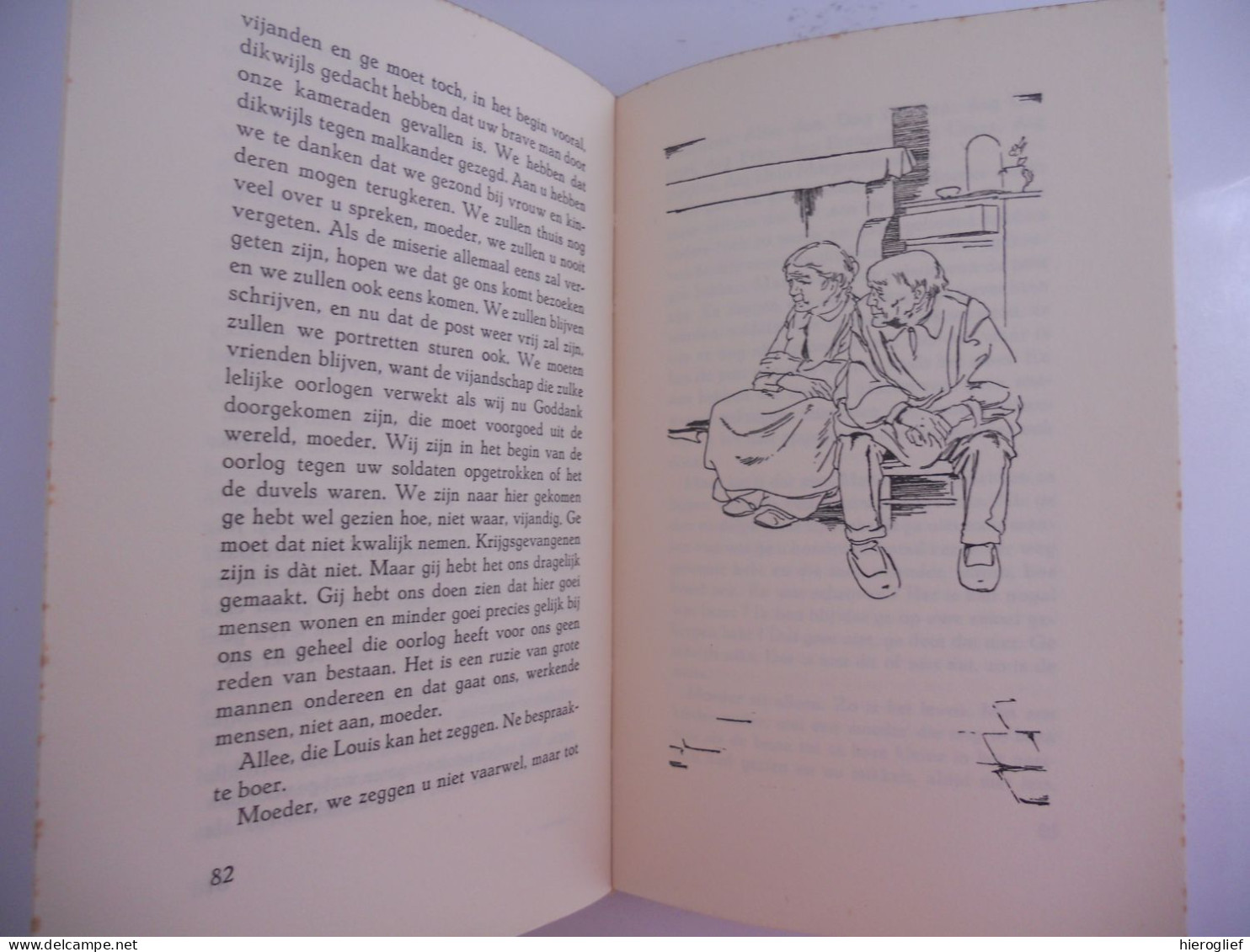 MOEDER door Gerard baron Walschap ° Londerzeel + Antwerpen Vlaams schrijver / 1950 - 1ste DRUK tekeningen Jozef Geerts