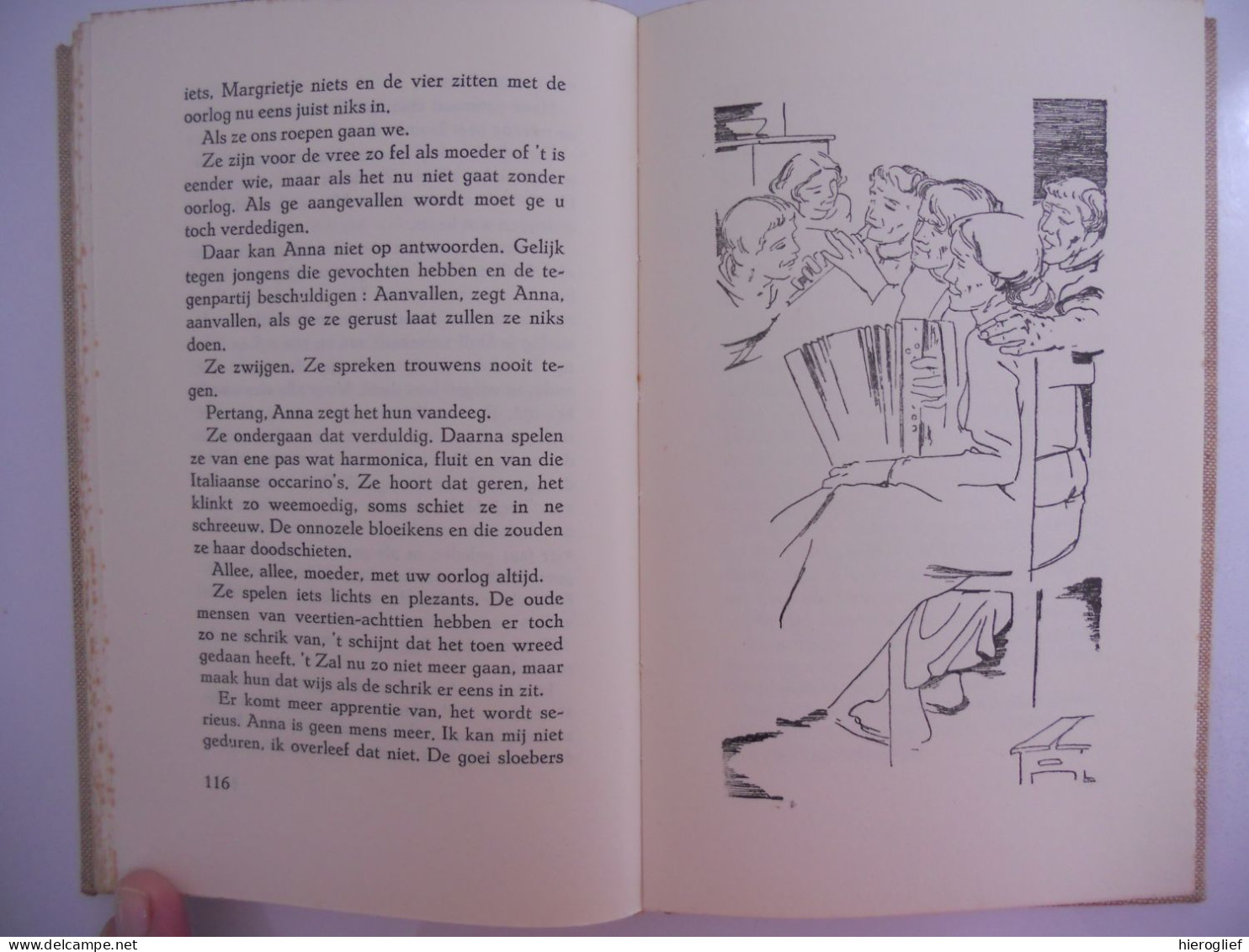 MOEDER door Gerard baron Walschap ° Londerzeel + Antwerpen Vlaams schrijver / 1950 - 1ste DRUK tekeningen Jozef Geerts