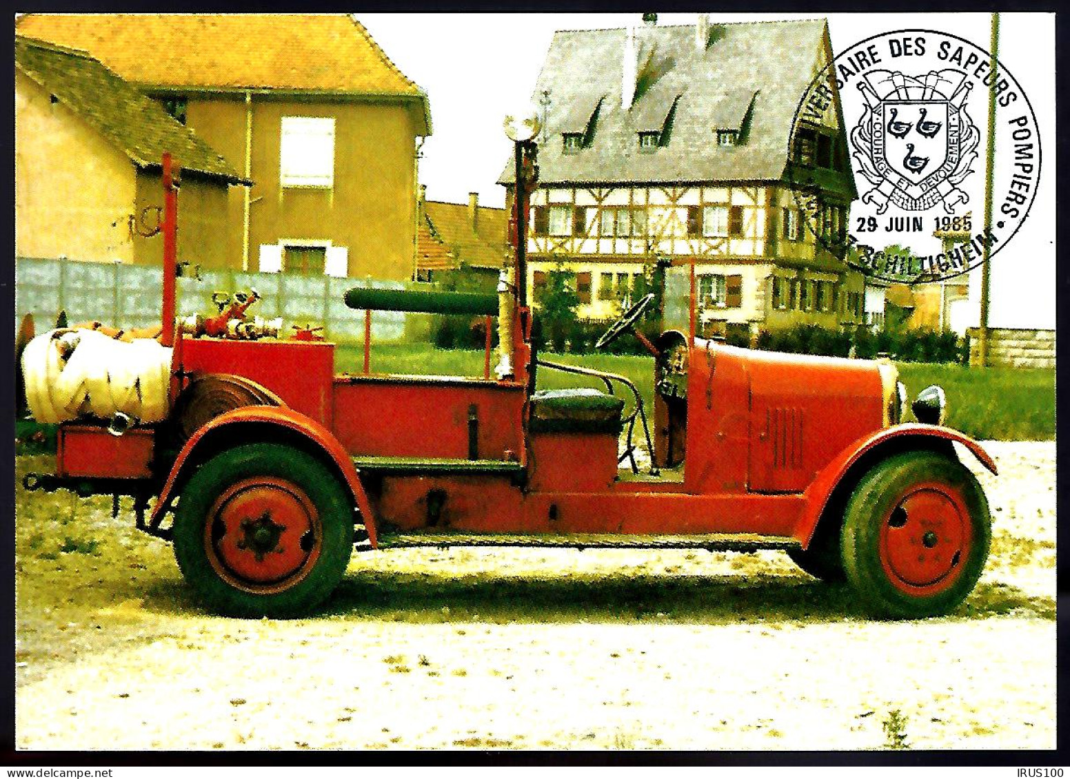 PORTUGAL - SAPEURS POMPIERS SCHILTIGHEIM (BAS-RHIN) - - Firemen