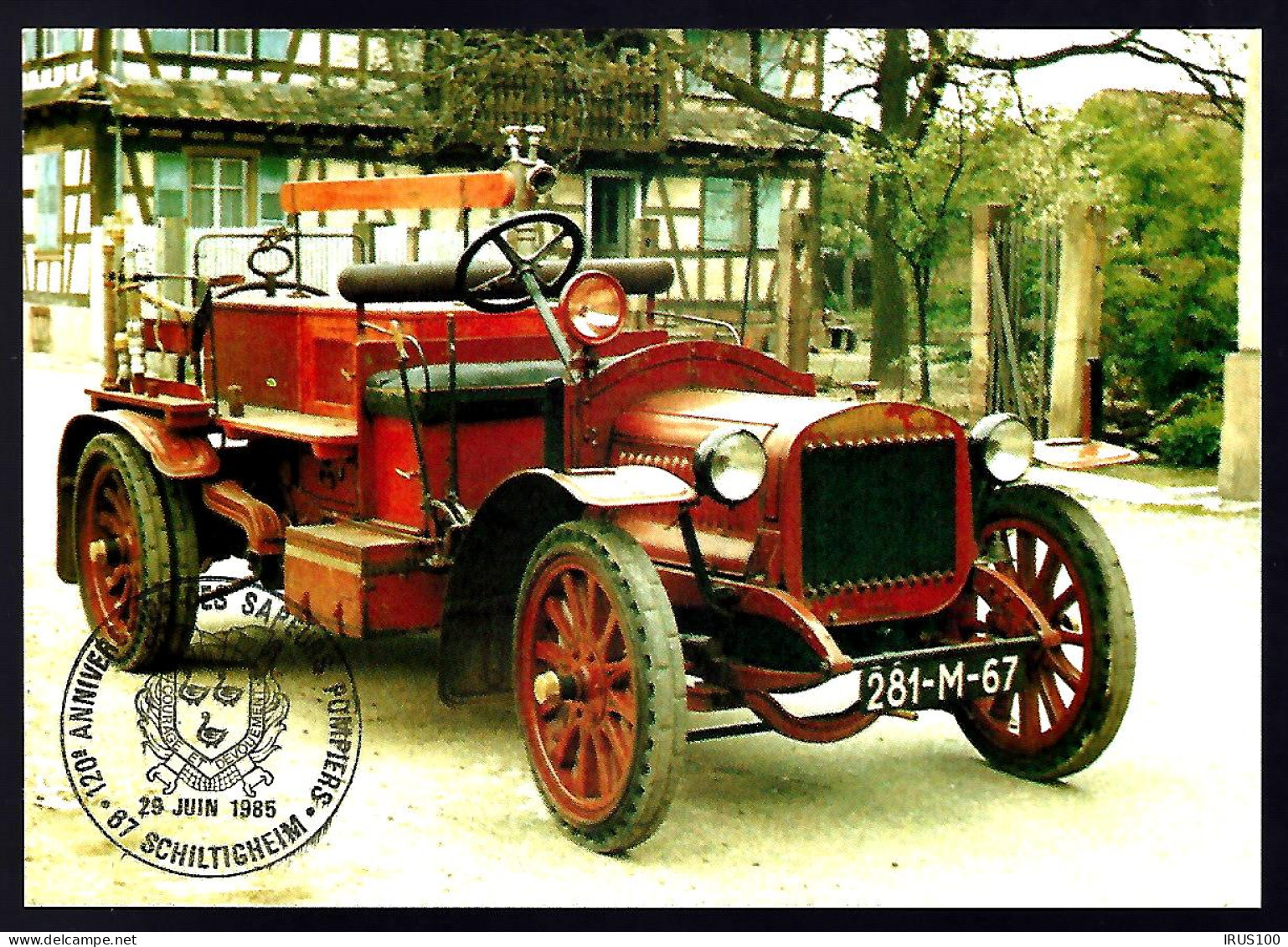 PORTUGAL - SAPEURS POMPIERS SCHILTIGHEIM (BAS-RHIN) - (2 CARTES) - Firemen