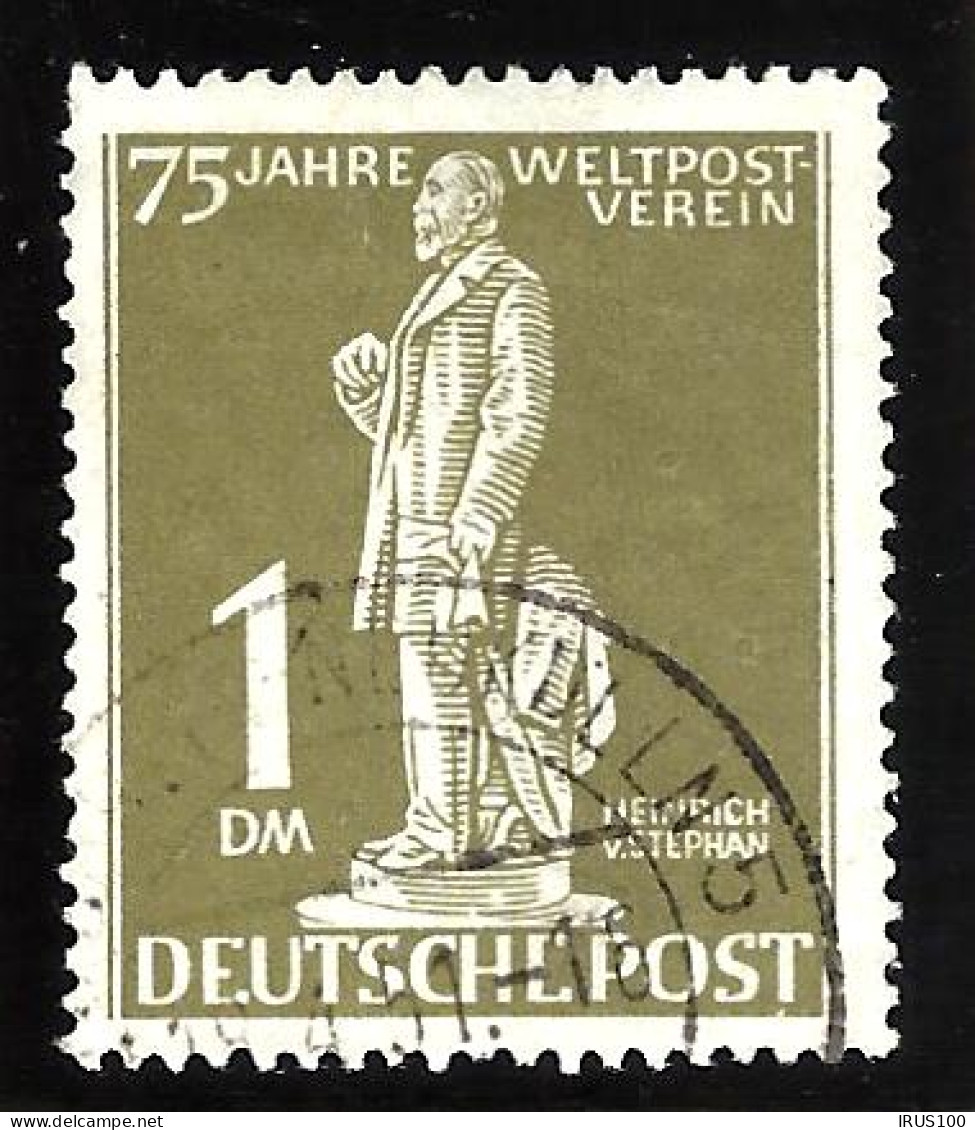 1949 Weltpostverein Stephan-Denkmal Mi.-Nr. 40 GESTEMPELT - Gebruikt