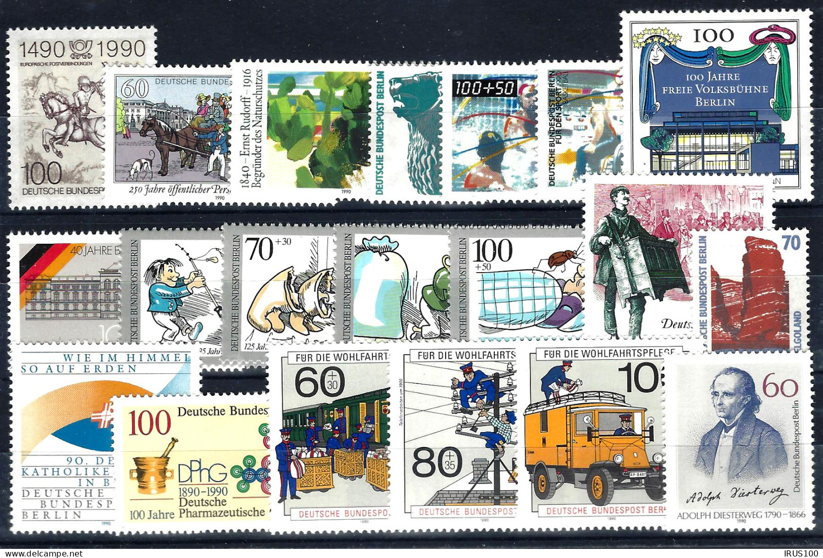 BERLIN 1990 - PARTIE POSTE - NEUFS ** - MNH - - Nuevos